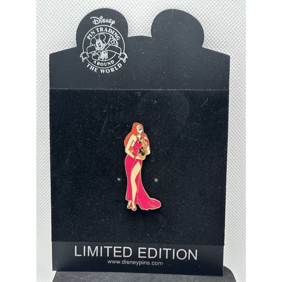 Disney Toys Rare Disney Pin Jessica Rabbit Holding Golden Mickey